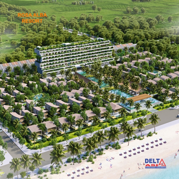 Rosa Alba Resort - Xây Dựng Delta Asia - Công Ty Cổ Phần Tư Vấn Xây Dựng Delta - Asia